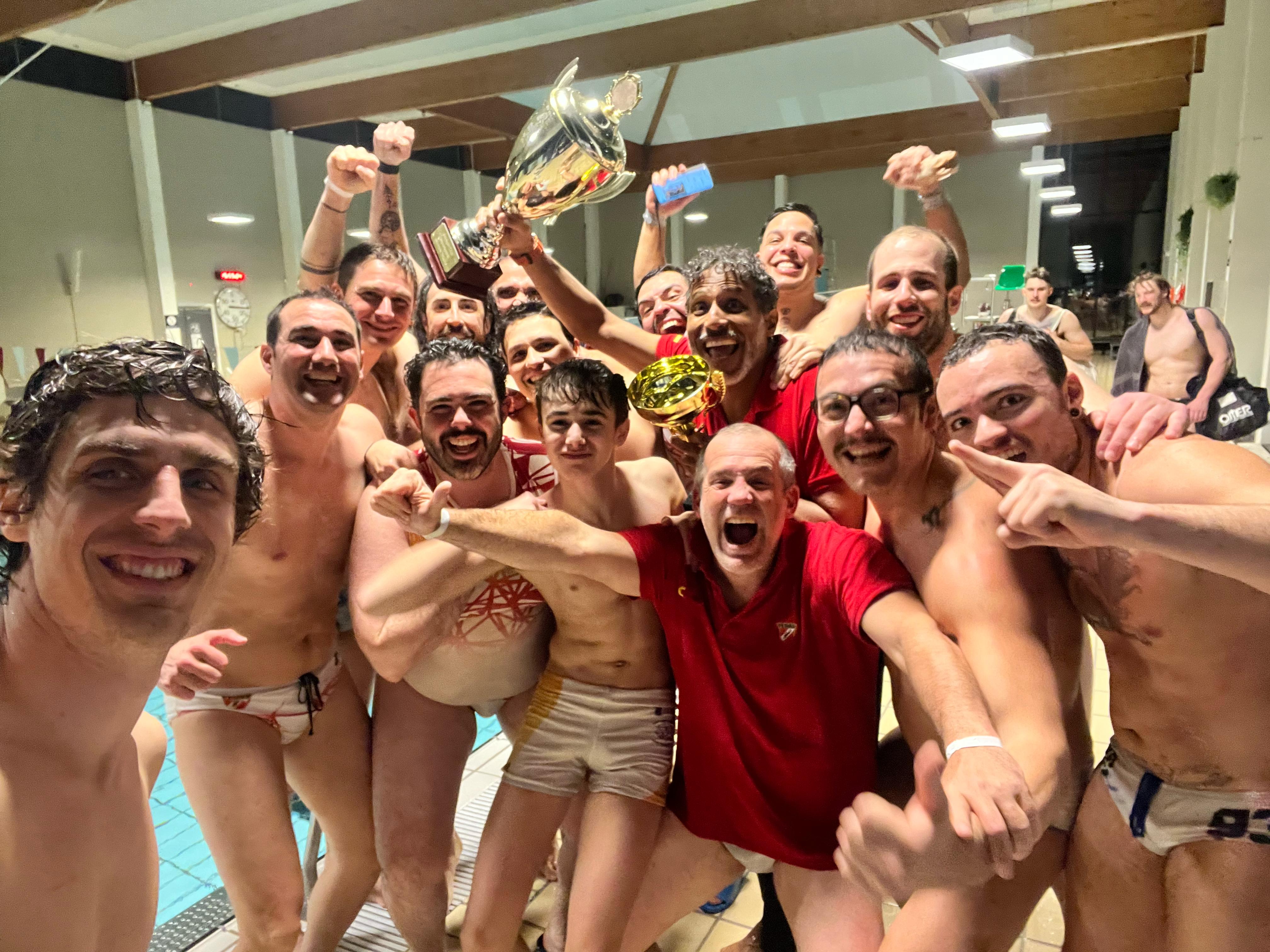 Cuatro jugadores navarros participaron en la Amager Cup junto a la selecci&oacute;n espa&ntilde;ola de rugby subacu&aacute;tico